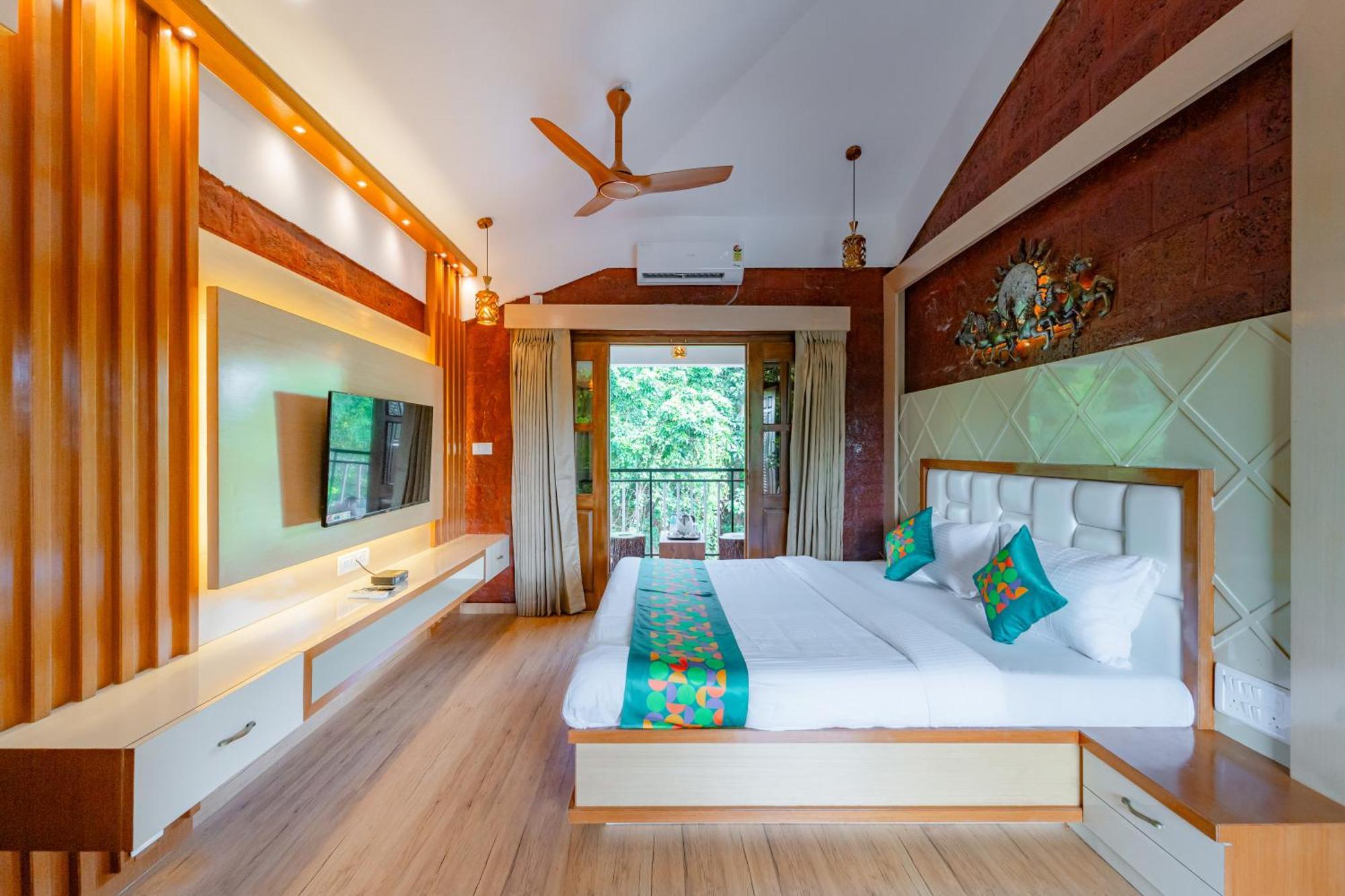 Treebo Green Village Resort - Goa Maneri  Luaran gambar