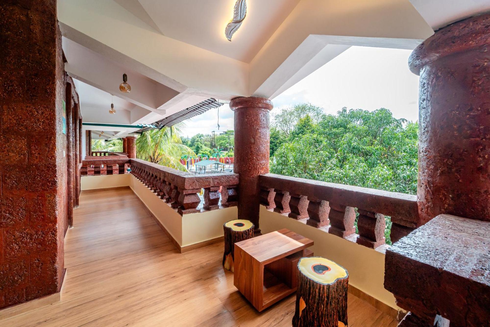Treebo Green Village Resort - Goa Maneri  Luaran gambar