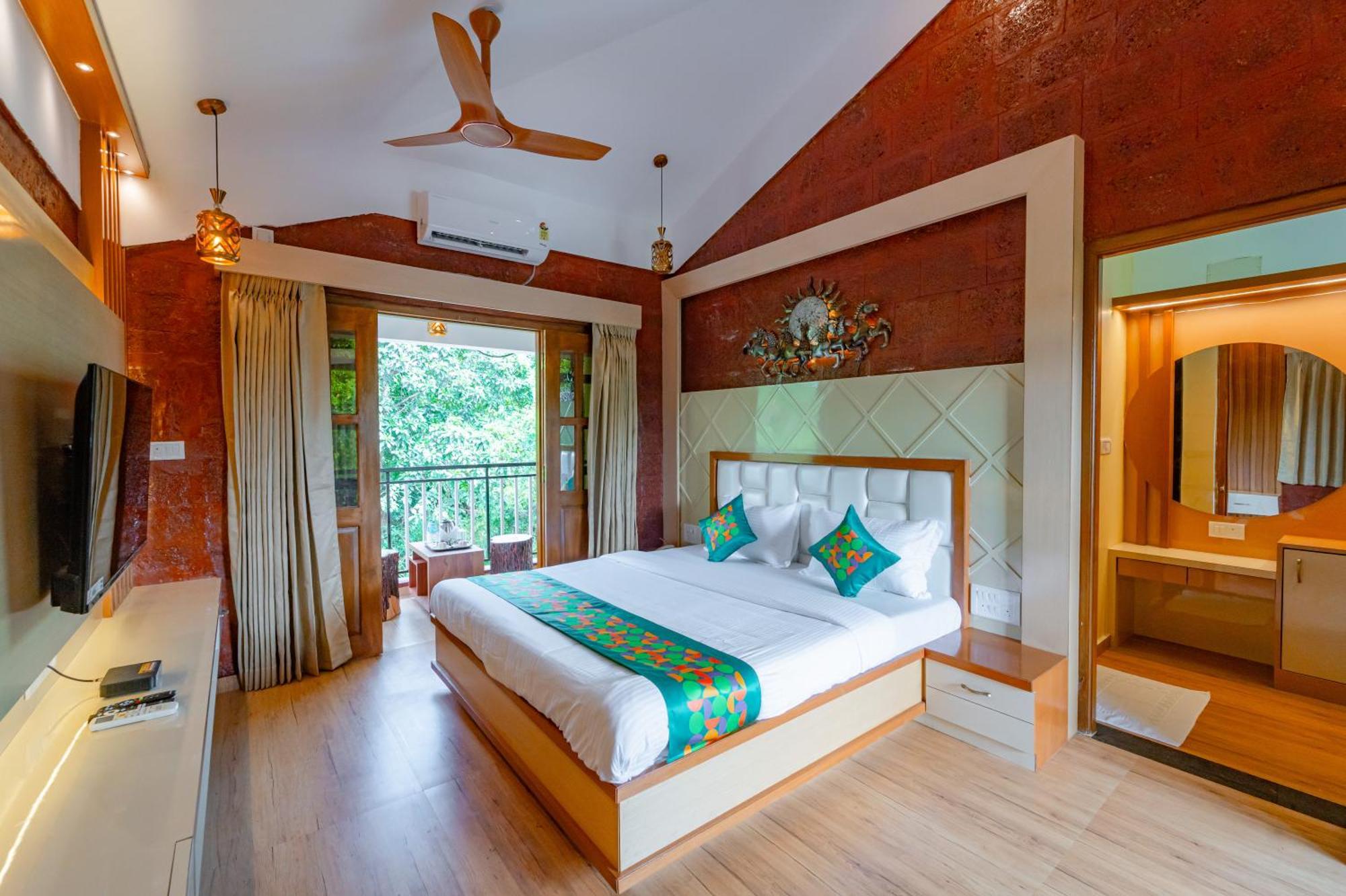 Treebo Green Village Resort - Goa Maneri  Luaran gambar